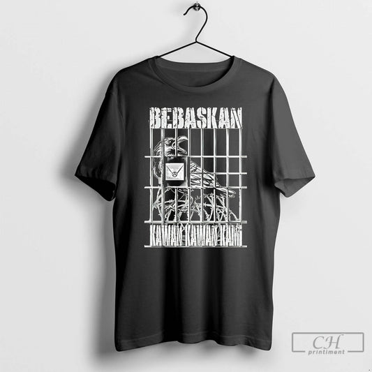 Classic Bebaskan Kawan Kami T Shirts