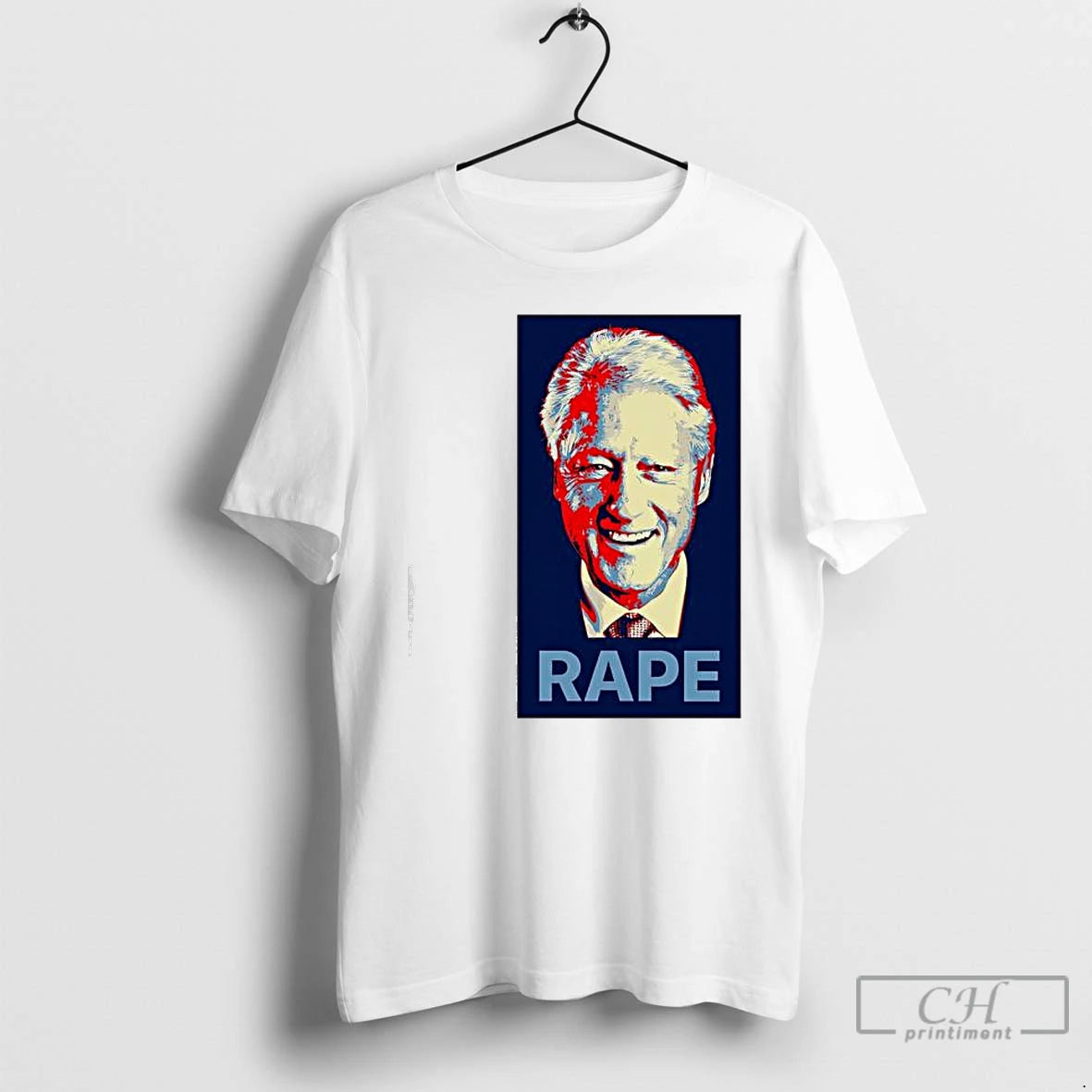 Classic Bill Clinton Rape Record Graphic T-Shirts, Hoodie, Sweatshirt | AU18TeeNovaLab.com