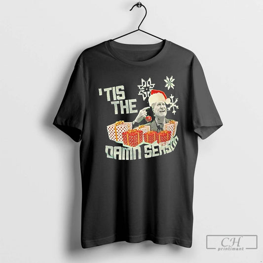 Classic Bill Wennington Tis The Damn Season Christmas Graphic T-Shirts, Hoodie, Sweatshirt | AU18TeeNovaLab.com