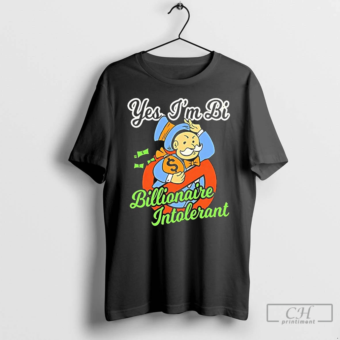 Classic Billionaire Intolerant Yes Im Bi T-Shirts, Hoodie, Sweatshirt | AU18TeeNovaLab.com