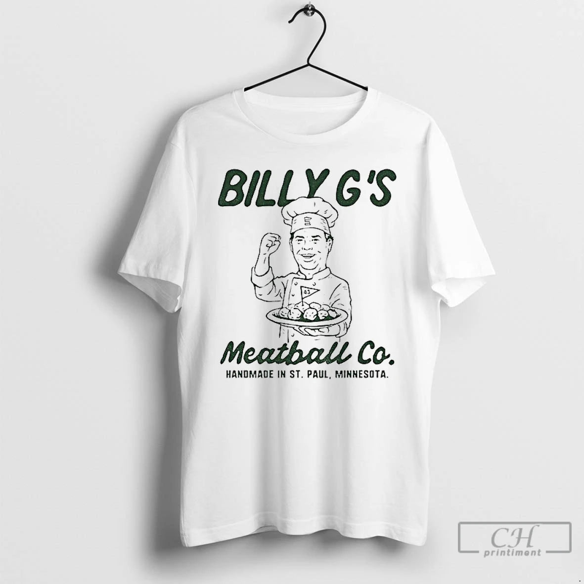 Classic Billy Gs Meatball Co Handmade In St Paul Minnesota T-Shirts, Hoodie, Sweatshirt | AU18TeeNovaLab.com
