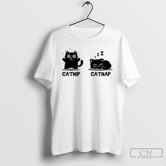 Classic Black Cat Catnip Catnap T-Shirts, Hoodie, Sweatshirt | AU18TeeNovaLab.com