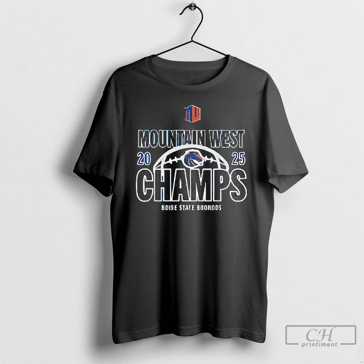 Classic Boise State Broncos 2025 Mountain West Champions Locker Room