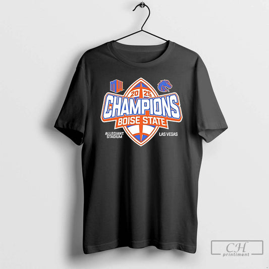 Classic Boise State Broncos Mountain West Football Champions 2025 T-Shirts, Hoodie, Sweatshirt | AU18TeeNovaLab.com