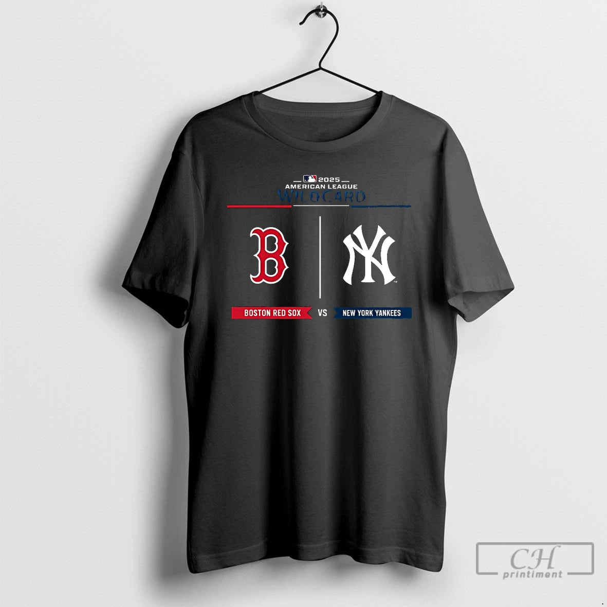 Classic Boston Red Sox Vs New York Yankees 2025 American League Wild Card T Shirts
