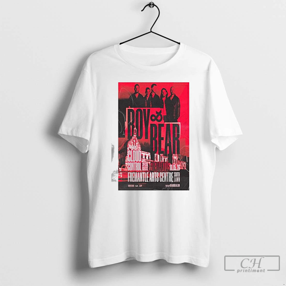 Classic Boy Bear Fremantle Arts Centre Perth Wa Jan 5 2026 T-Shirts, Hoodie, Sweatshirt | AU18TeeNovaLab.com