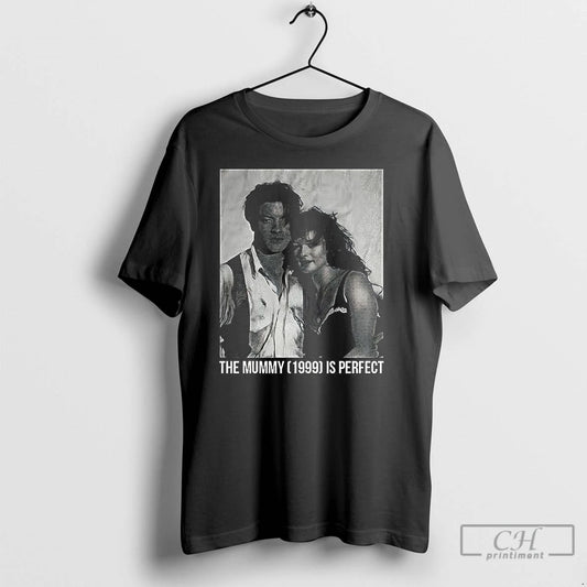 Classic Brendan Fraser And Rachel Weisz Perfect Mummy 1999 Is Perfect Portrait T Shirts