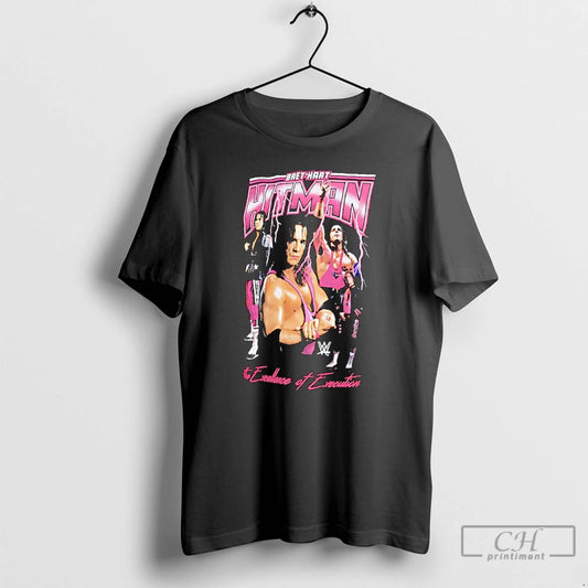 Classic Bret Hart Hitman The Excellence Of Excution T Shirts