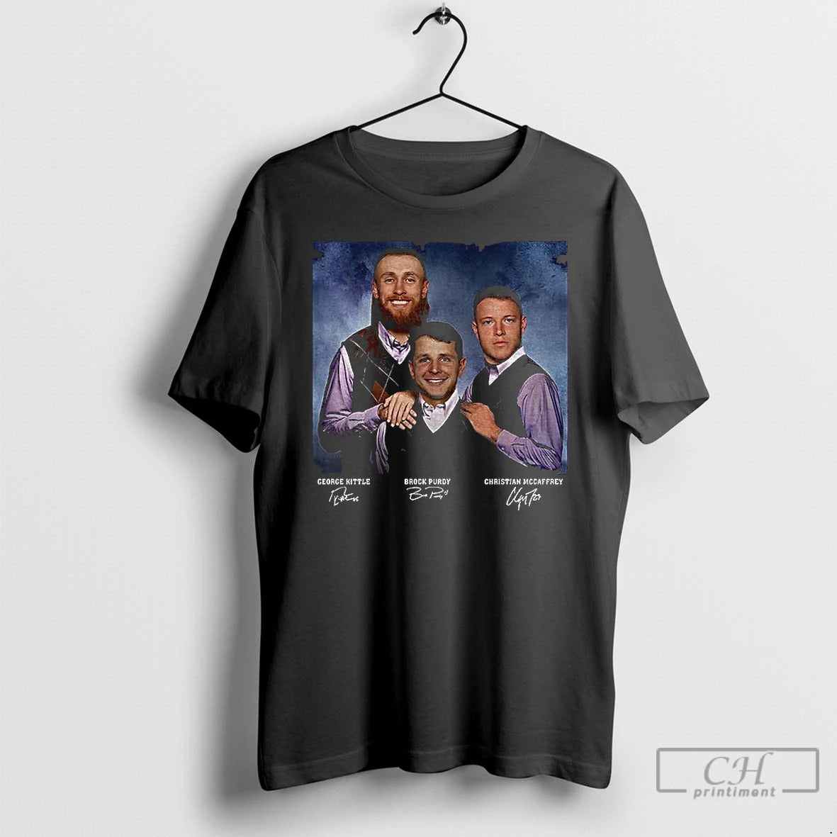 Classic Brock Purdy Christian Mccaffrey George Kittle Football San Francisco Step Bros T Shirts Sweater Hoodie, Sweatshirt