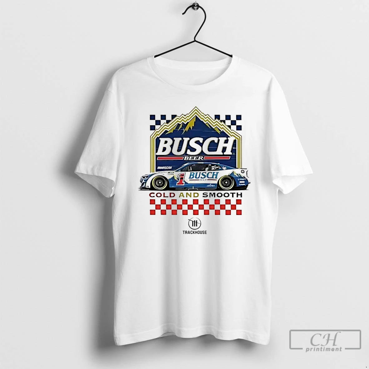 Classic Busch Beer Cold And Smooth T Shirts