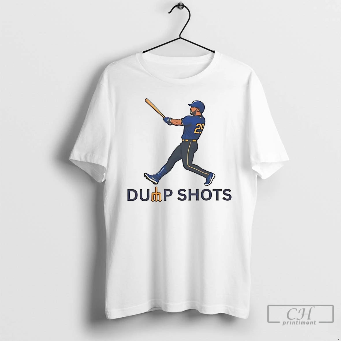 Classic Cal Raleigh Dump Shots Seattle Mariners T Shirts