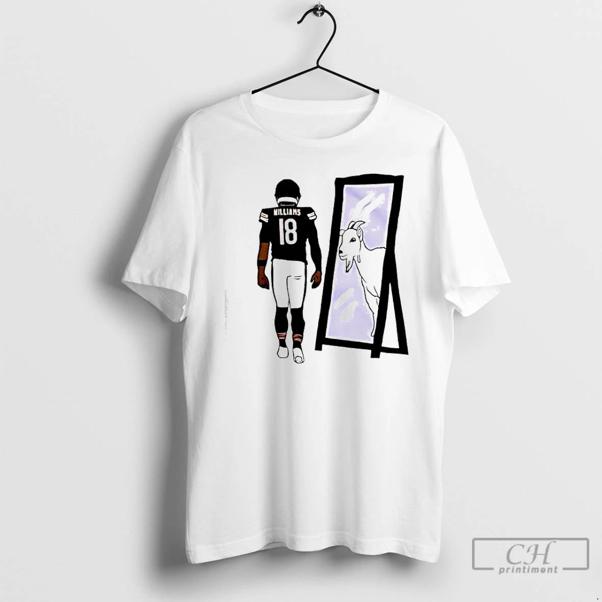Classic Caleb Williams Mirror Goat Graphic