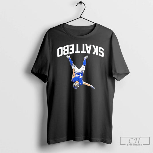Classic Cam Skattebo New York Giants Td Flip T Shirts