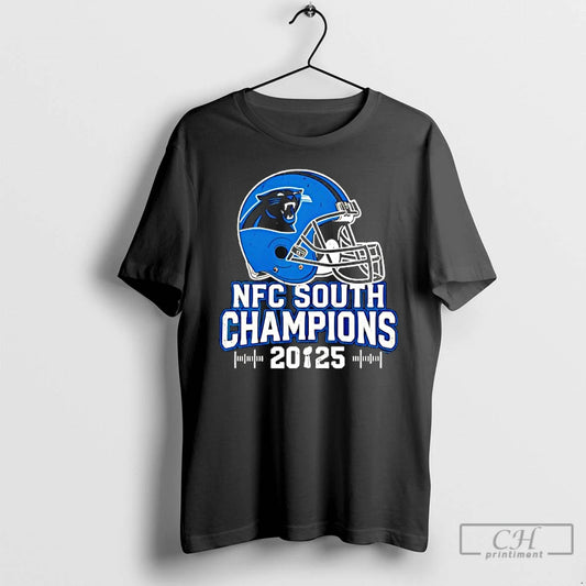 Classic Carolina Panthers Nfc South 2025 Champions T-Shirts, Hoodie, Sweatshirt | AU18TeeNovaLab.com