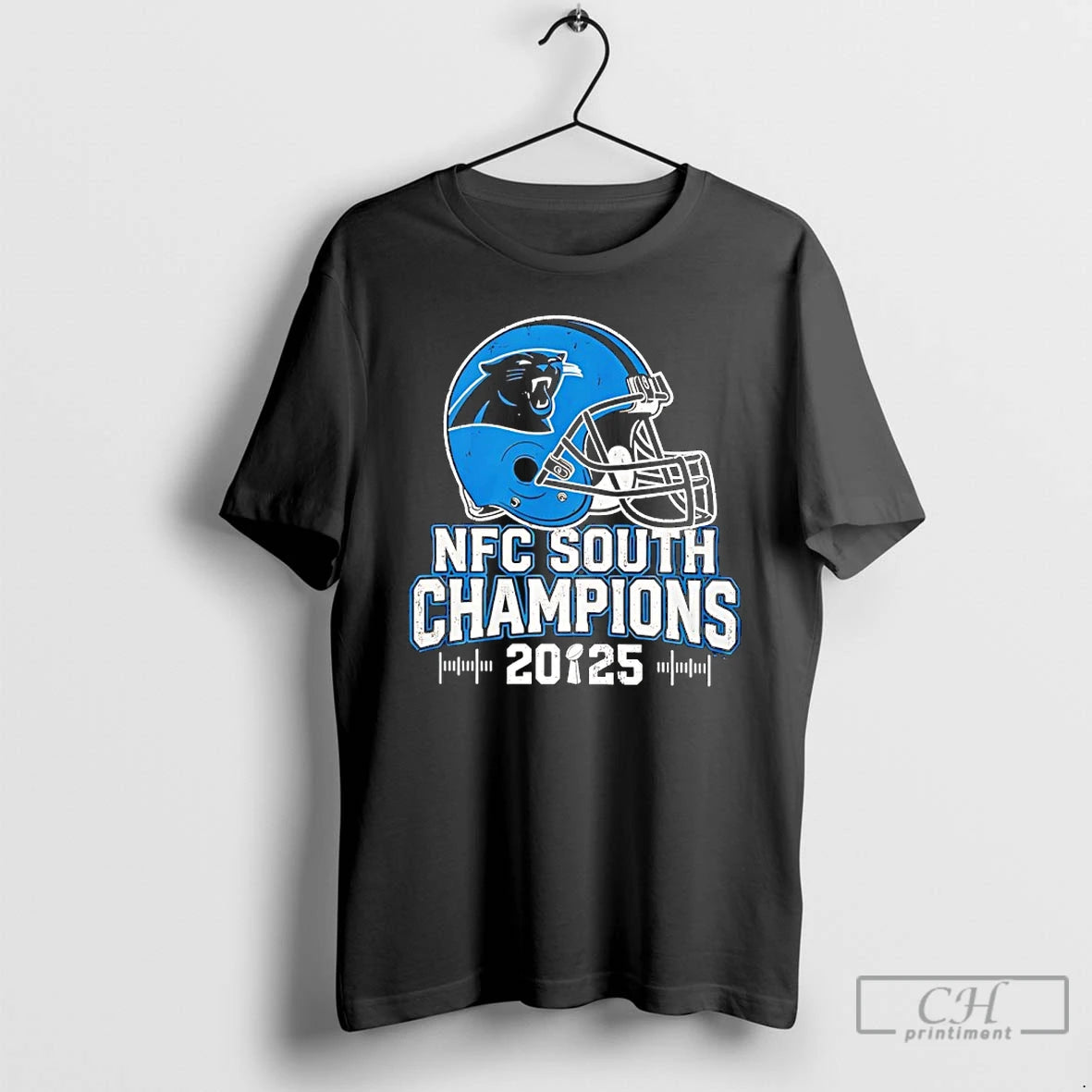 Classic Carolina Panthers Nfc South 2025 Champions Helmet T-Shirts, Hoodie, Sweatshirt | AU18TeeNovaLab.com