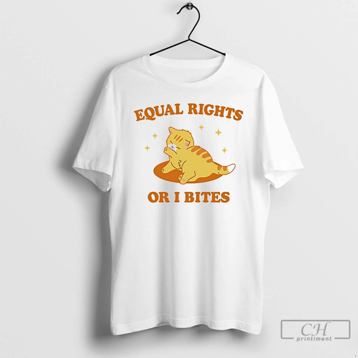 Classic Cat Equal Rights Or I Bites T-Shirts, Hoodie, Sweatshirt | AU18TeeNovaLab.com