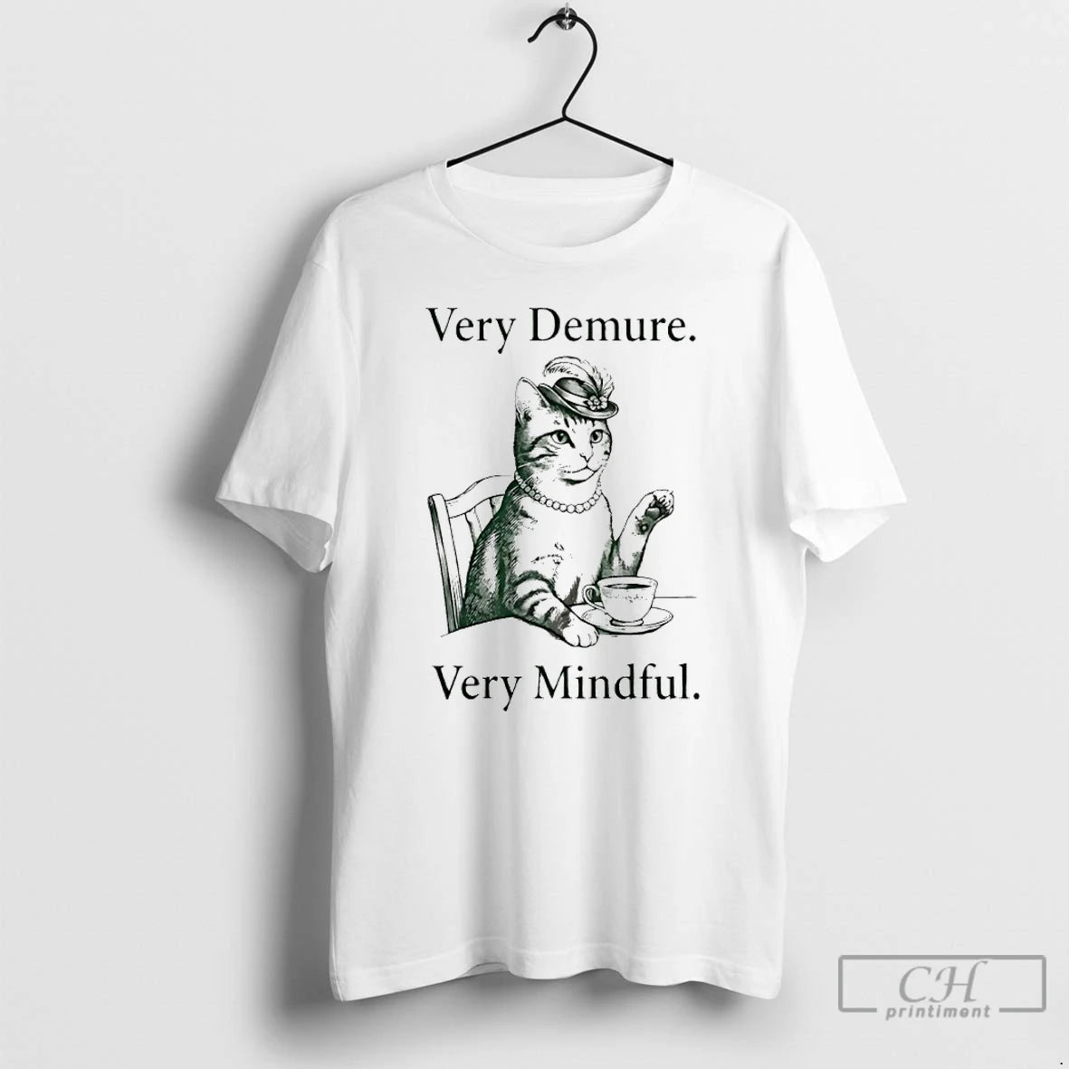Classic Cat Lady Very Demure Very Mindful T-Shirts, Hoodie, Sweatshirt | AU18TeeNovaLab.com