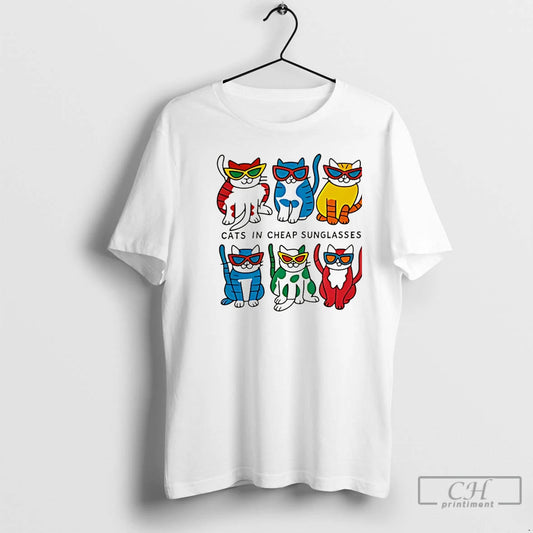 Classic Cats In Cheap Sunglasses Christmas T-Shirts, Hoodie, Sweatshirt | AU18TeeNovaLab.com