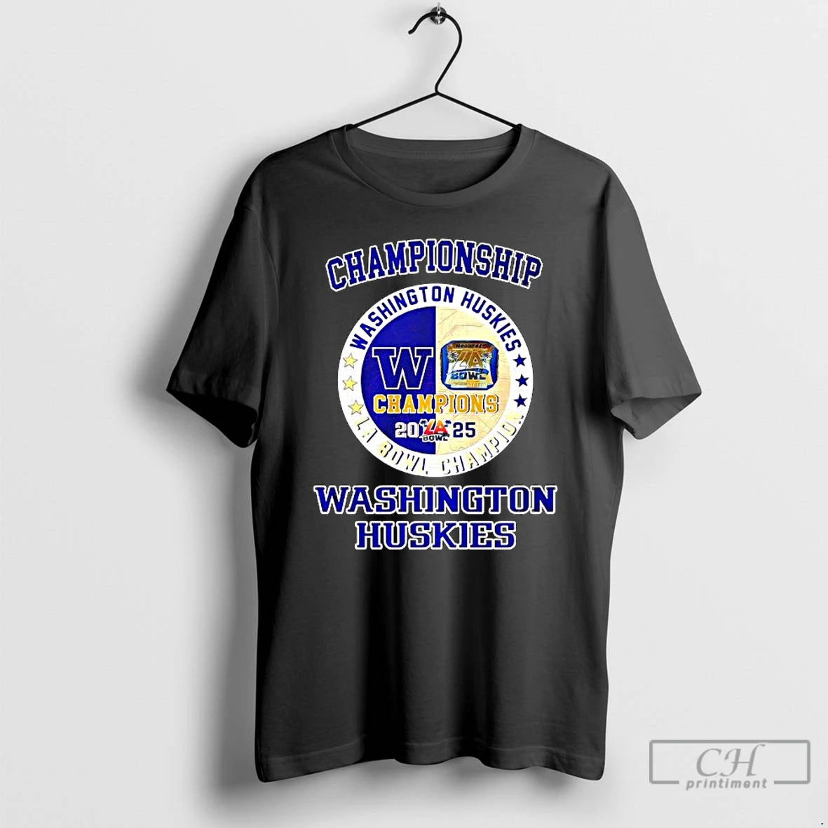 Classic Championship Washington Huskies La Bowl Champion 2025 T-Shirts, Hoodie, Sweatshirt | AU18TeeNovaLab.com