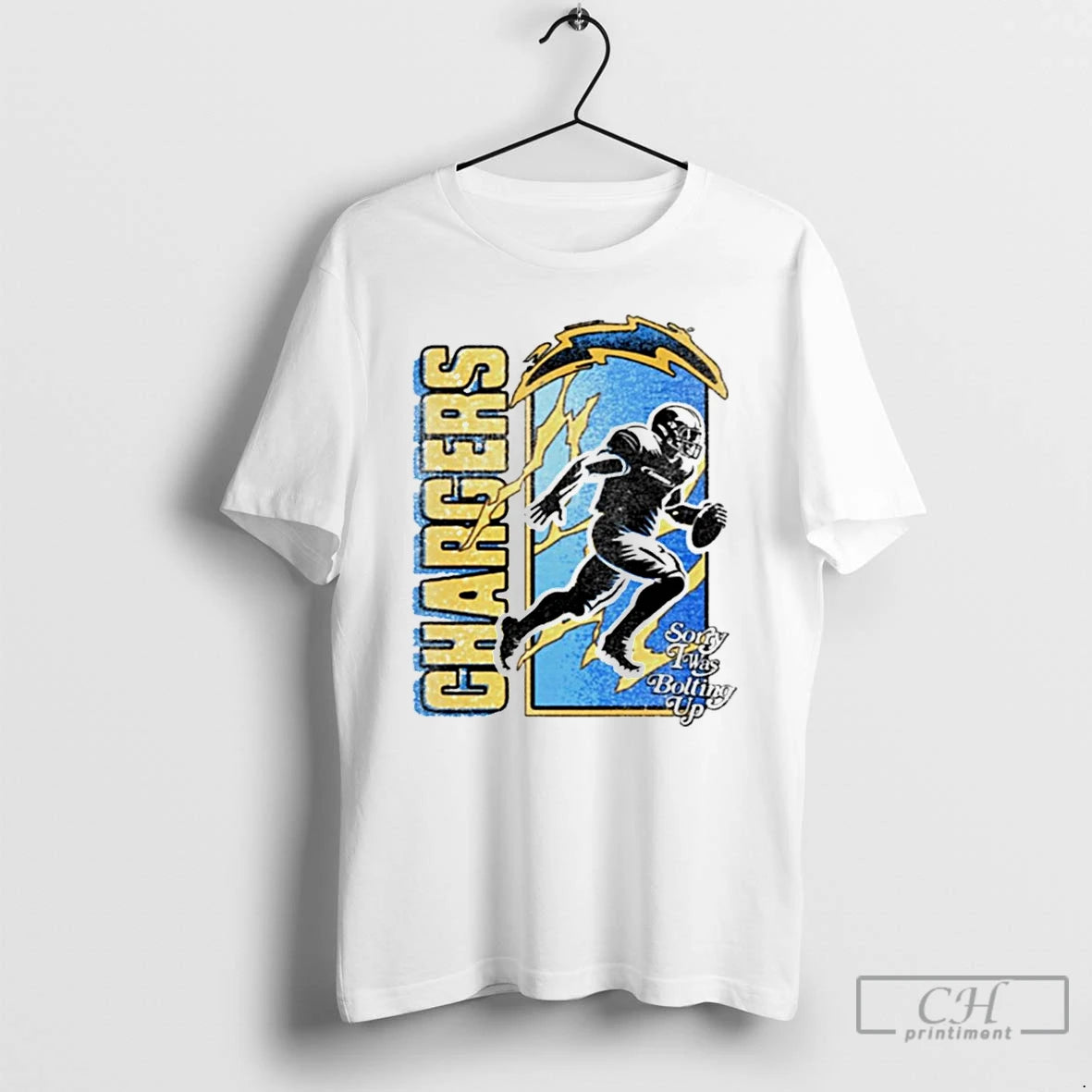 Classic Chargers Sorry I Was Bolting Up T-Shirts, Hoodie, Sweatshirt | AU18TeeNovaLab.com