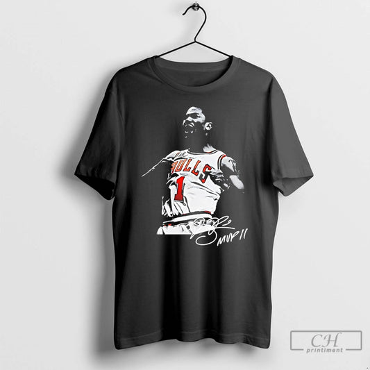 Classic Chicago Bulls Derrick Rose Won The Nba Mvp 11 Signature T-Shirts, Hoodie, Sweatshirt | AU18TeeNovaLab.com