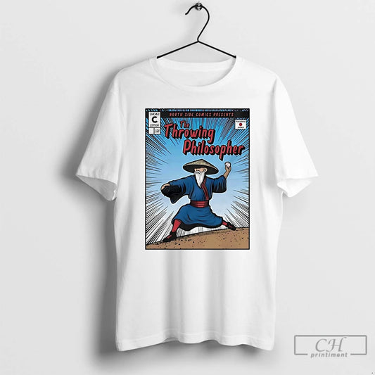 Classic Chicago Cubs North Side Baseball The Throwing Philosopher T Shirts