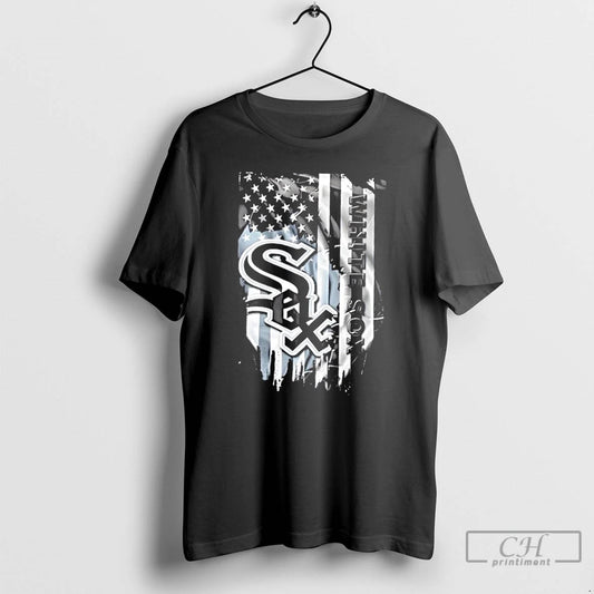 Classic Chicago White Sox Baseball X American Flag T-Shirts, Hoodie, Sweatshirt | AU18TeeNovaLab.com