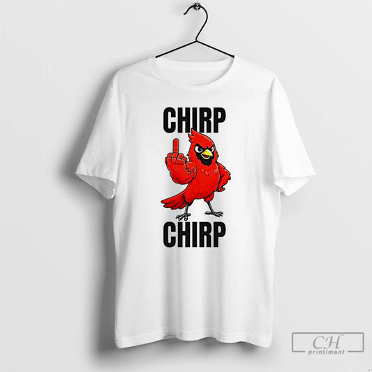 Classic Chirp Chirp Arizona Cardinals Middle Finger Mascot T-Shirts, Hoodie, Sweatshirt | AU18TeeNovaLab.com