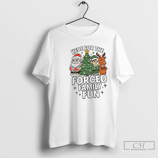 Classic Christmas Items Here For The Forced Family Fun T-Shirts, Hoodie, Sweatshirt | AU18TeeNovaLab.com