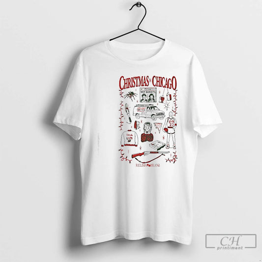 Classic Christmas In Chicago Mccallisters Ivory Garment Dyed T-Shirts, Hoodie, Sweatshirt | AU18TeeNovaLab.com