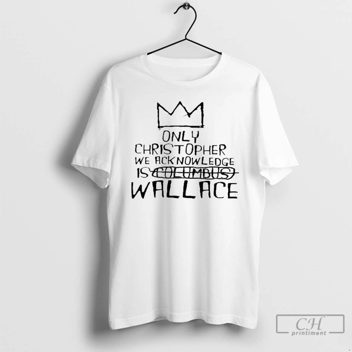 Classic Christopher Wallace Not Columbus Graphic T Shirts