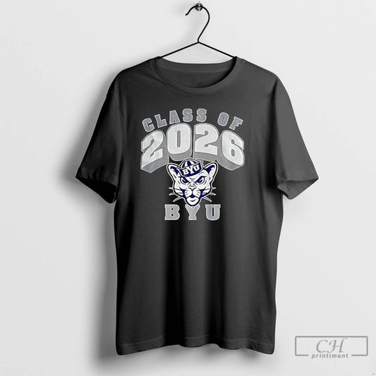 Classic Class Of 2026 Byu Mascot T Shirts