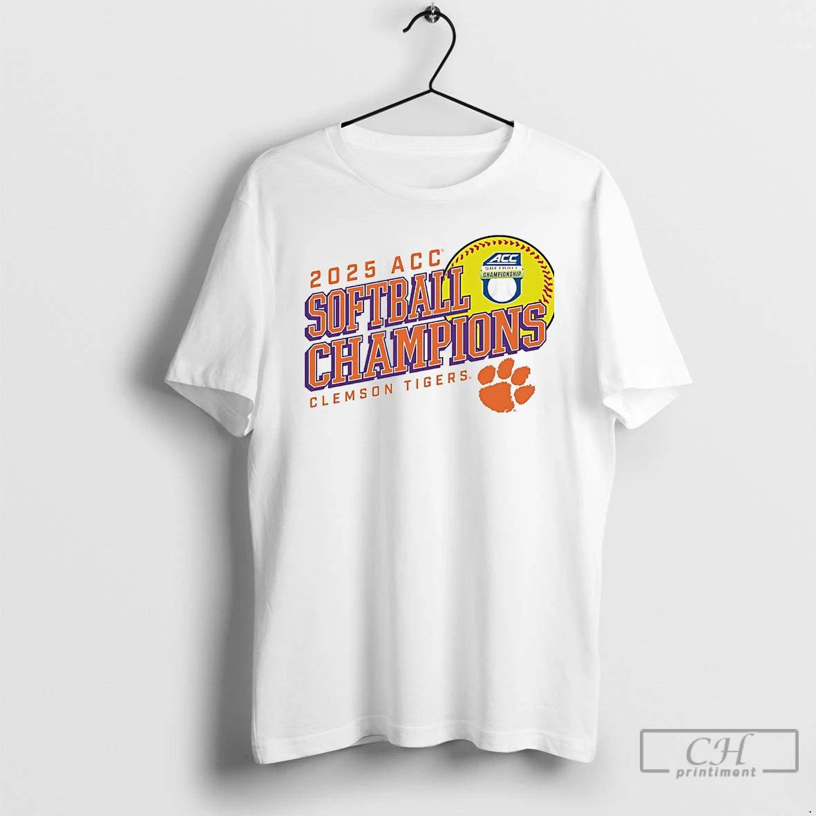 Classic Clemson Tigers 2025 Acc Softball Tournament Champions T-Shirts, Hoodie, Sweatshirt | AU18TeeNovaLab.com