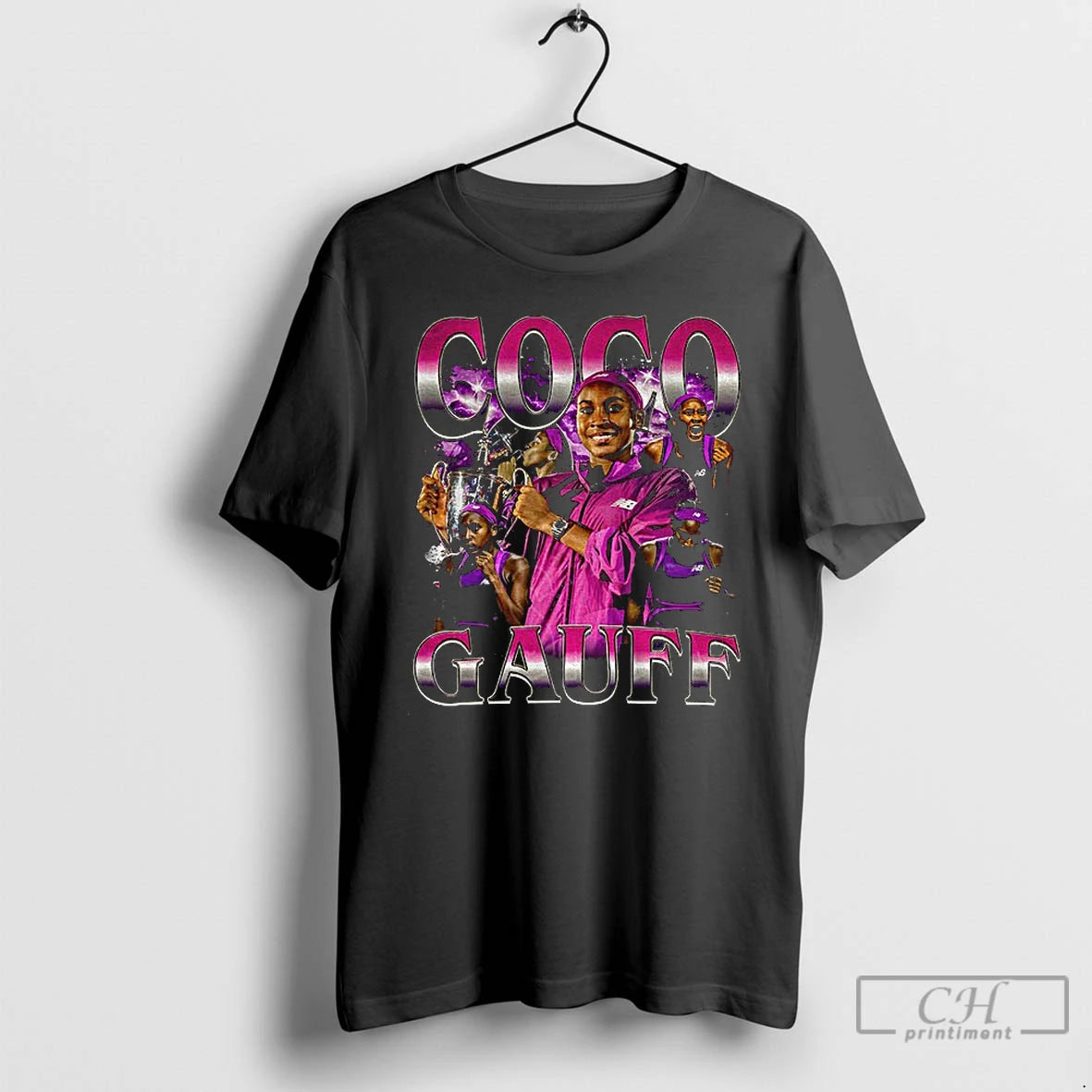 Classic Coco Gauff Tennis Bootleg Graphic