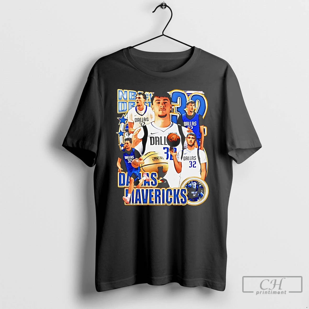 Classic Cooper Flagg Dallas Mavericks Nba No One Draft Graphic