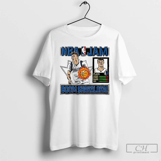 Classic Cooper Flagg Mavericks Ducks Nba Jam Boom Shakalala Classic Video Game T Shirts Sweater Hoodie, Sweatshirt