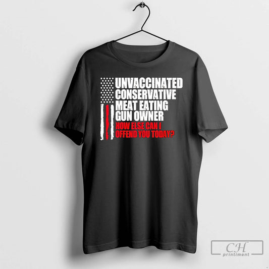 Classic Crews Control Unvaccinated Conservative Meat Eating Gun Owner T-Shirts, Hoodie, Sweatshirt | AU18TeeNovaLab.com
