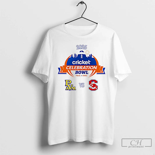 Classic Cricket Celebration Bowl 2025 South Carolina State Vs Prairie View Am T Shirts Sweater Hoodie, Sweatshirt