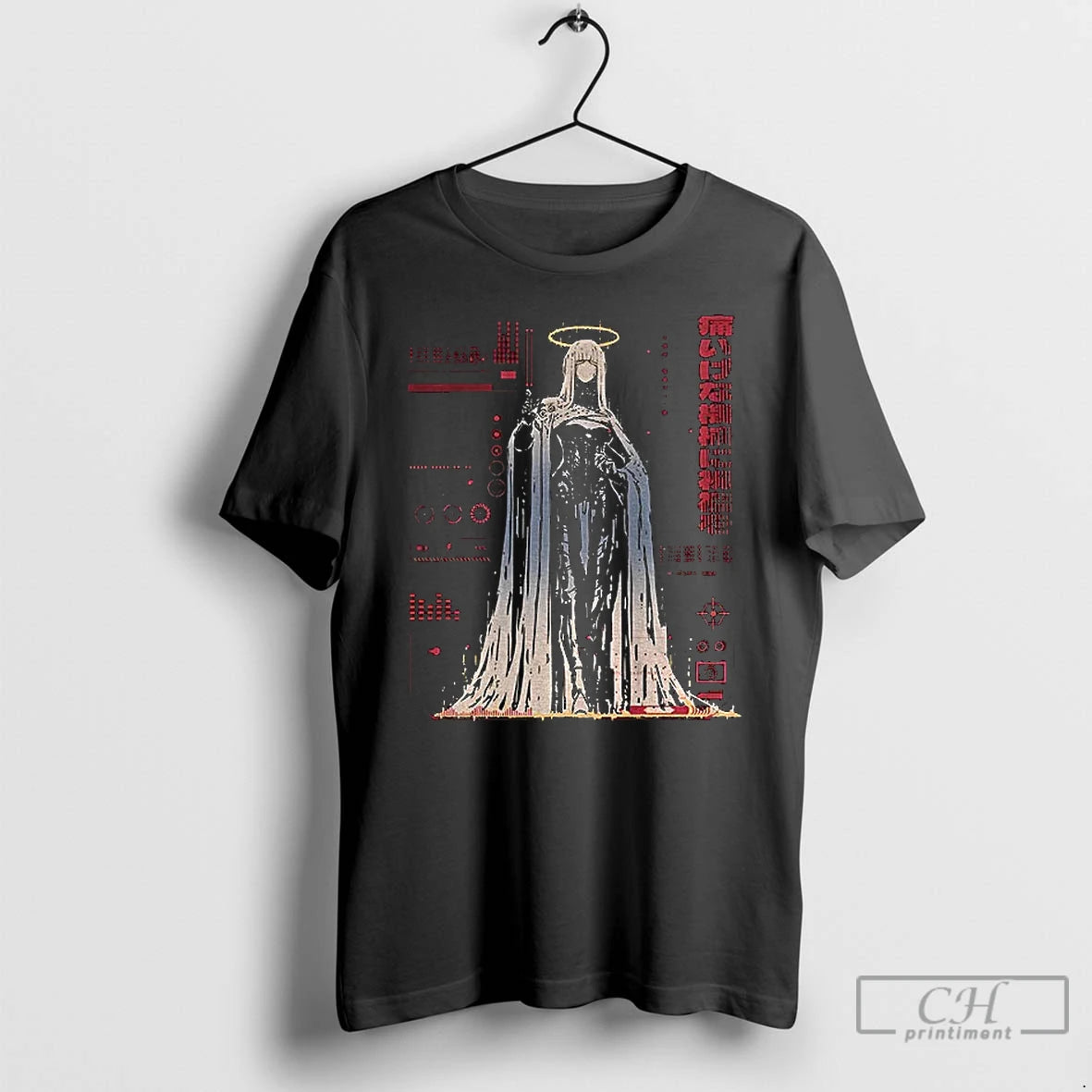 Classic Cyberpunk Cat Girl Iriot Anime T-Shirts, Hoodie, Sweatshirt | AU18TeeNovaLab.com