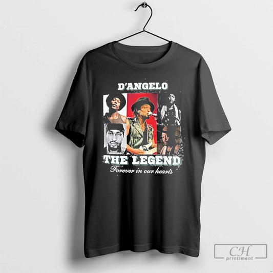 Classic Dangelo The Legend Forever In Our Hearts T Shirts