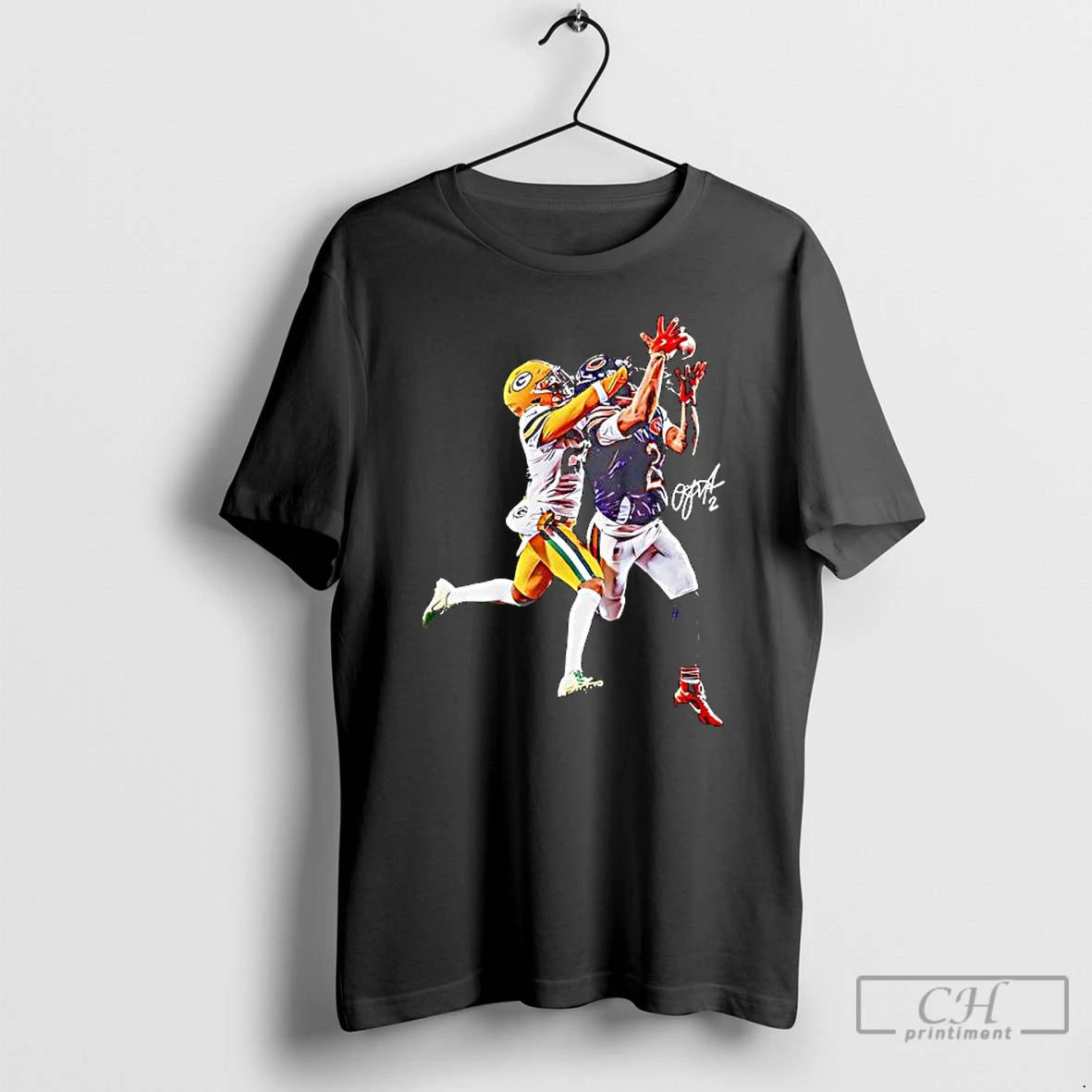 Classic Dj Moore Game Winning Td Signature T-Shirts, Hoodie, Sweatshirt | AU18TeeNovaLab.com