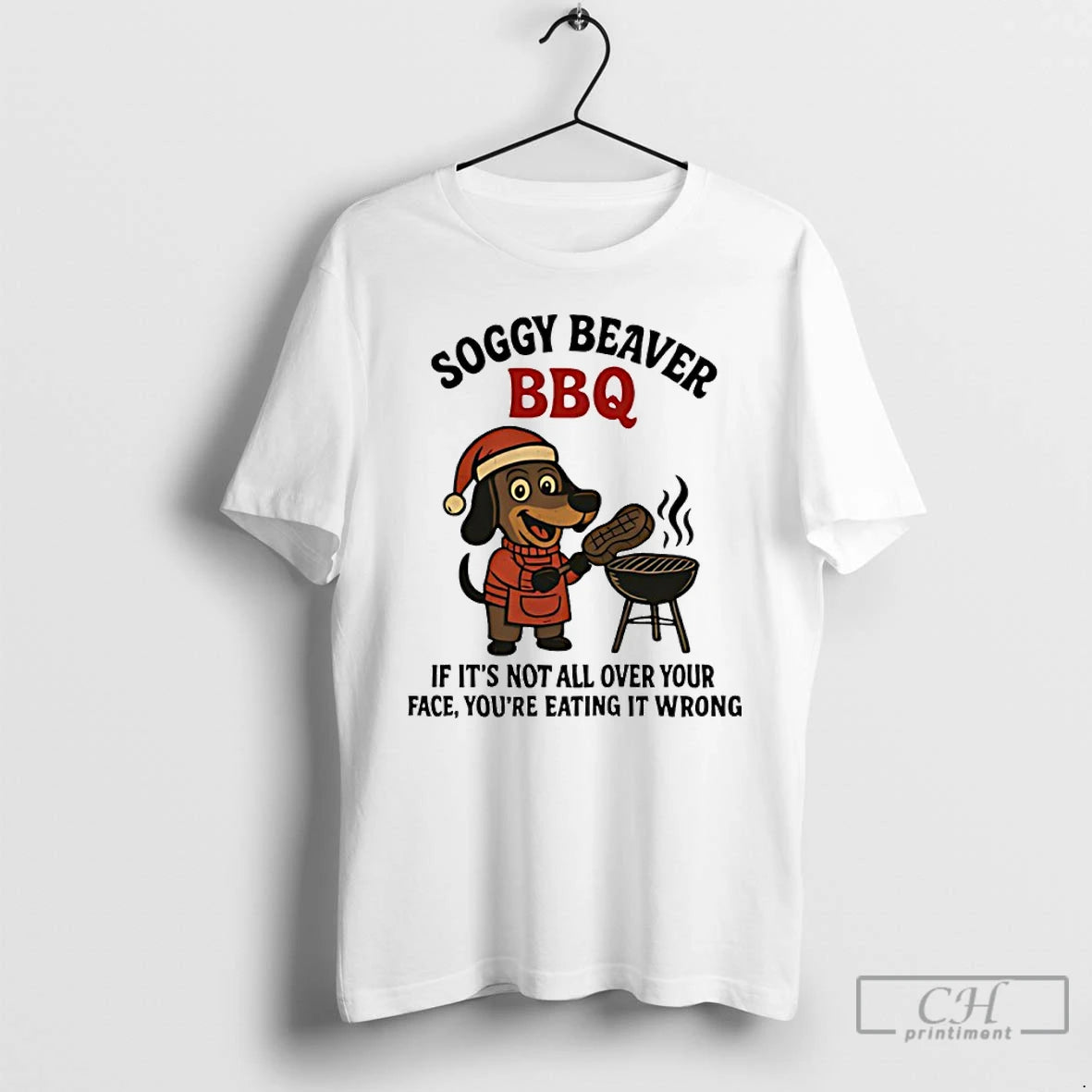 Classic Dachshund Christmas Soggy Beaver Bbq If Its Not All Over Your Face T Shirts Hoodie, Sweatshirt | AU18TeeNovaLab.com