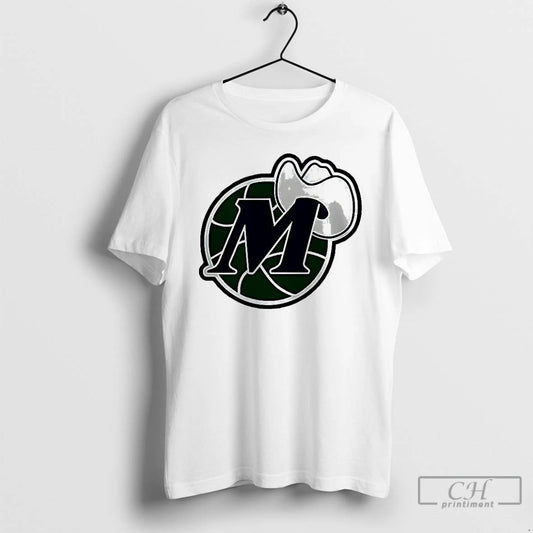 Classic Dallas Mavericks Basketball Logo T Shirts