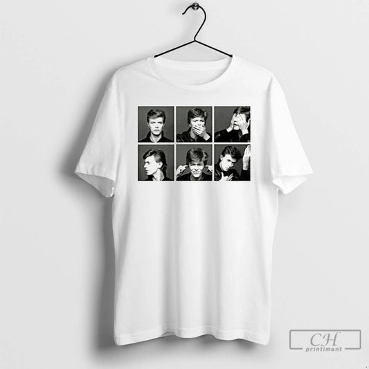 Classic David Bowie Photo Collage T-Shirts, Hoodie, Sweatshirt | AU18TeeNovaLab.com