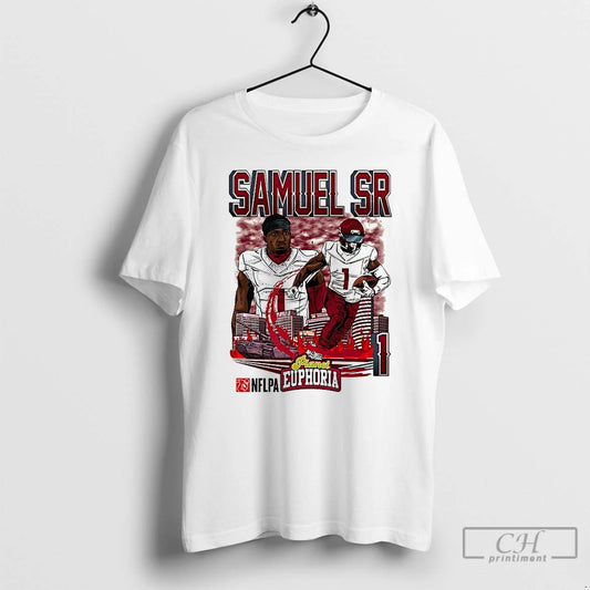 Classic Deebo Samuel Sr Washington Commanders Football Tank Player Number 1 Cartoon T Shirts Sweater Hoodie, Sweatshirt