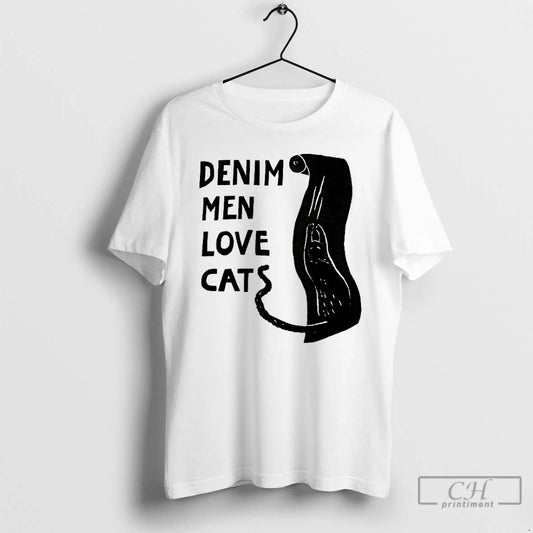 Classic Denim Men Love Cat T-Shirts, Hoodie, Sweatshirt | AU18TeeNovaLab.com