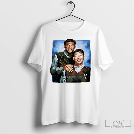 Classic Denis Bouanga And Son Heung Min Los Angeles Fc Step Brothers T Shirts