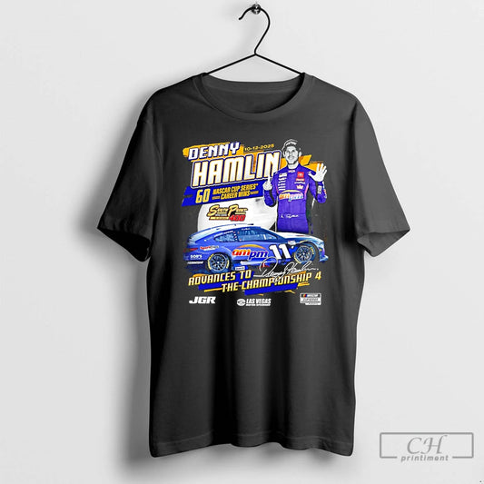 Classic Denny Hamlin 2025 South Point 400 Race Winner Advances To The Championship 4