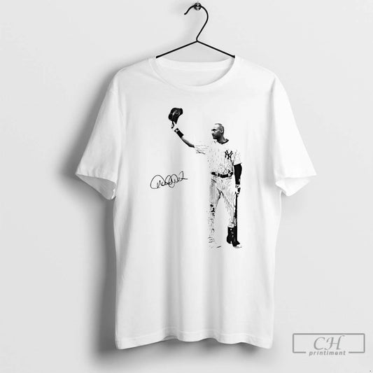 Classic Derek Jeter The Captain New York Yankees Legend Signature T-Shirts, Hoodie, Sweatshirt | AU18TeeNovaLab.com