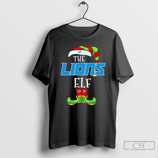 Classic Detroit Lions Christmas Elf T-Shirts, Hoodie, Sweatshirt | AU18TeeNovaLab.com